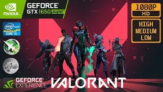 VALORANT - GTX 1650 SUPER - i5-4590 (ALL GRAPHICS PRESETS)