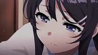 Bunny Girl Senpai Edit // telepathia