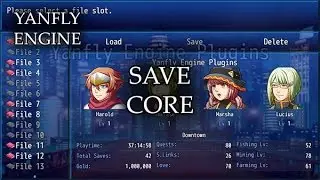 YEP.100 - Save Core - RPG Maker MV