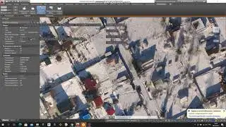 съемка садоводства с коптера с геопривязкой