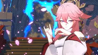 Genshin Impact-BLENDER | Yae Miko's birthday | Short