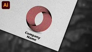 Adobe Illustrator Tutorial ~ Optical Illusion logo design
