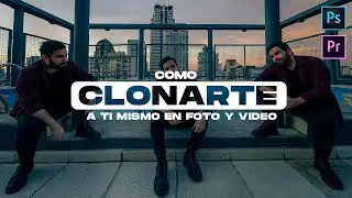 Como CLONARTE a ti mismo en FOTO y VIDEO (Tutorial Adobre Premier Pro y Photoshop)