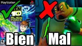 GOOD and BAD BEN 10 ALIEN FORCE GAME 2 