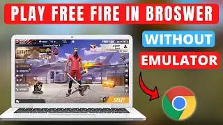 how to play free fire without emulator on low end pc | how to play free fire in broswer high fps