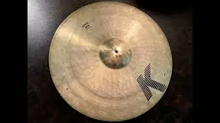 Zildjian EAK 22" Crash Ride cymbal, 2759 grams