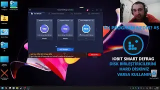 BU PROGRAM NEDİR? #5 IOBIT SMART DEFRAG | DİSK BİRLEŞTİRİCİLERİNİ HARD DİSKİNİZ VARSA KULLANIN