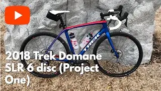 My brand new 2018 Trek Domane SLR 6 disc - Project One (Ultegra 8000 groupset)
