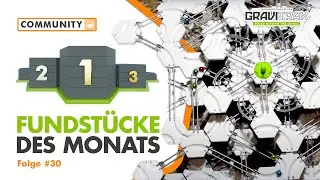 Die 5 besten GraviTrax Kugelbahn-Clips der Community des Monats September