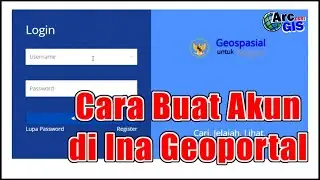 Cara Mudah Membuat Akun di Situs Tanah Air Indonesia atau Ina Geoportal