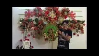 DECORACIO NAVIDAD 2015 !! DIY MURAL PARTE 2