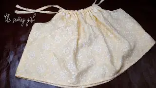Very Easy Baby Summer Frock Cutting and Stitching- ০-১ বছরের বাচ্চাদের ফ্রক- বেবি ফ্রক কাটিং ও সেলাই