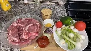 Preparemos carne de puerco con achiote y más para acompañarlo