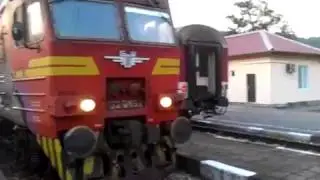 Композиране на влакове на гара Царева Ливада и тръгване на влака за Габрово