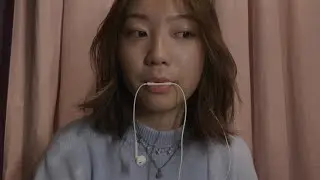 ASMR mic nibbling/biting