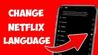 How To Change Language On Netflix App!