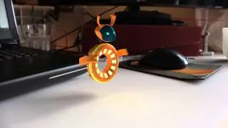 Toru's Awakening - Augmented reality Clip made with Blender