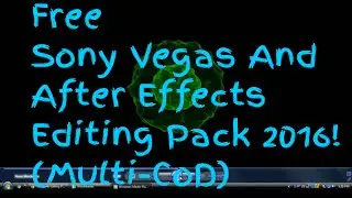 Free Huge Multi-CoD Sony Vegas and After Effects Editing Pack 2016 (Thanks for .46k!)