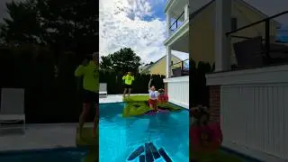 My Sister FELL DEEP into the POOL prank!!