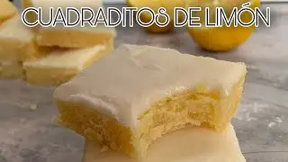 RECETA DE CUADRADITOS DE LIMÓN- BUDÍN LIMÓN