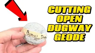 What lies inside this incredible dugway geode!