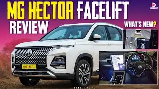 2023 MG Hector Facelift Review | Best-in-Class Tech 💯