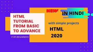 HTML tutorial in hindi | HTML in Hindi For Beginner🔥||TechnoTpoint