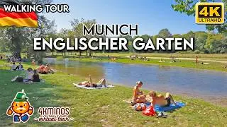 MUNICH | Englischer Garten | 4K UHD | Walking Virtual Tour Germany 2025