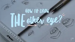 How To Draw Eyes – Real-Time, Calm Tutorial for Beginners