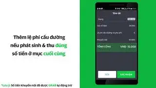 Hướng dẫn sử dụng ứng dụng GrabDriver