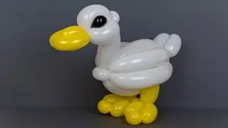 How to make a duck of balloons