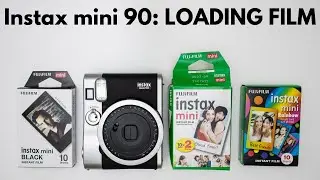 Fujifilm Instax Mini 90 FILM LOADING