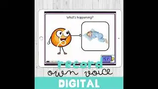 Labeling action pictures with pronoun and the verb be PREVIEW