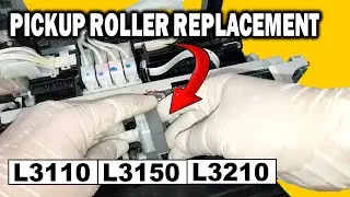 Epson Printer Not Feeding Paper? Replace Pickup Roller | L3110, L3150, L3210 & More