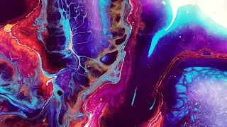 (200) Acrylic binder as a base coat? I Acrylic pouring I Fluid art