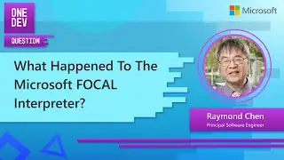What happened to the Microsoft FOCAL interpreter?