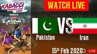 Pakistan Vs Iran Semi Final Kabbadi world cup 2020