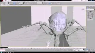 Анимация 3d max черновая paukan