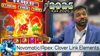 Novomatic & Apex, Clover Link Elements Slot Machine Preview, 