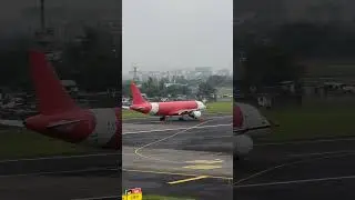Silent takeoff by Air India X ✈️