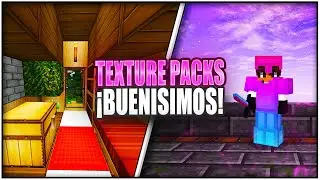 ✅TOP 5 MEJORES TEXTURE PACKS para MINECRAFT PE 1.19 | UTILES, REALISTAS Y SIN LAG👉PVP Y SURVIVAL