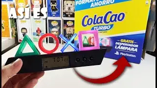 ASÍ ES - LÁMPARA-DESPERTADOR DE PLAYSTATION - COLACAO - JESUSNOID