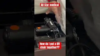 This is how a Pride Mobility Viva Lift chair comes out of the box 