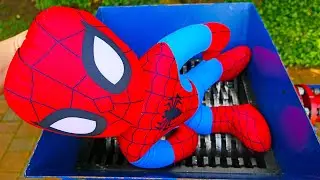 SPIDERMAN VS FAST SHREDDER!