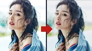 Photoshop Tutorial: Oil Painting Effect in 1 Click / Oil Painting Photo Effects / Easy Effect