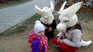 Фурсьют прогулочка Ангельский дракон Флора, козлик Браун, пес Шамик))