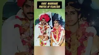 Rare marriage photos of film star 