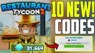UPDATE ✅RESTAURANT TYCOON 2 CODES - ROBLOX RESTAURANT TYCOON 2 - RESTAURANT TYCOON 2 CODE