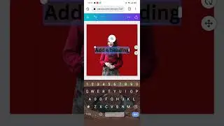 How To Create Outline Text Effect In Canva #canva #texteffect #canvatutorial