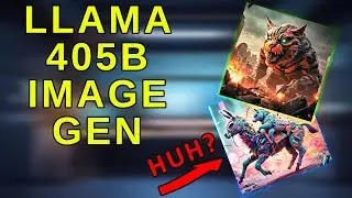 Weird! Llama 3.1 405B Image and Video Generation is Odd, WTF!